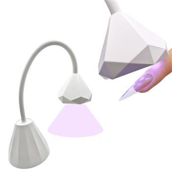 Rechargeable UV LED Desk Lamp (White)