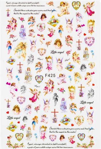 Angels Nail Stickers # 435