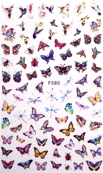 BUTTERFLY Nail Stickers