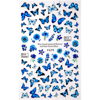 Butterfly Nail Stickers # 489