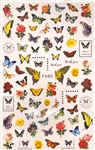 Butterfly Nail Stickers # 326