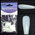 FULL COVER Ballerina Nail Tips REFILLS NATURAL 50 pcs #9