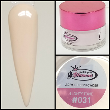 Glamour 2 in 1 Acrylic & Dip Powder LIGHTSTONE  031 1/2oz