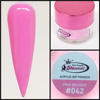 Glamour 2 in 1 Acrylic & Dip Powder PINK DELIGHT 042 1/2oz
