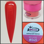 Glamour 2 in 1 Acrylic & Dip Powder RED ALERT 045 1/2oz