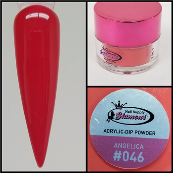 Glamour 2 in 1 Acrylic & Dip Powder ANGELICA 046 1/2oz