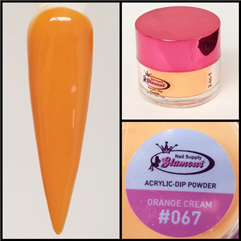 Glamour 2 in 1 Acrylic & Dip Powder ORANGE CREAM 067 1/2oz