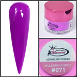 Glamour 2 in 1 Acrylic & Dip Powder MULBERRY PURPLE 071 1/2oz