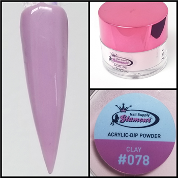 Glamour 2 in 1 Acrylic & Dip Powder CLAY 078 1/2oz