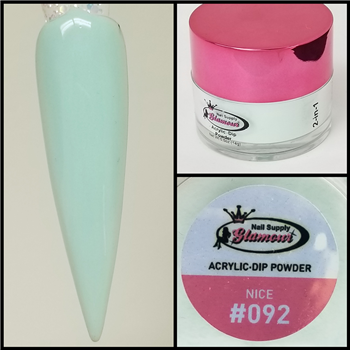 Glamour 2 in 1 Acrylic & Dip Powder NICE 092 1/2oz