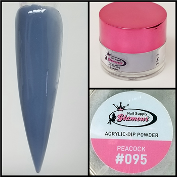 Glamour 2 in 1 Acrylic & Dip Powder PEACOCK 095 1/2oz