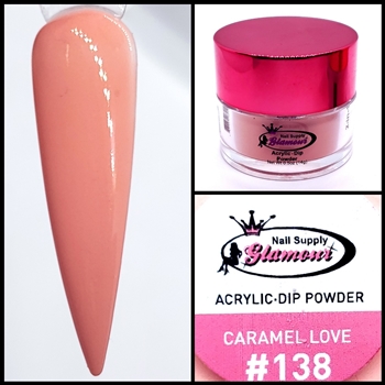 2 in 1 Acrylic & Dip CARAMEL LOVE #138 1/2oz