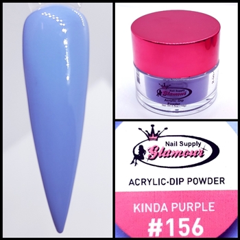 2 in 1 Acrylic & Dip KINDA PURPLE #156 1/2oz