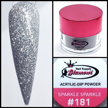 2 in 1 Acrylic & Dip SPARKLE SPARKLE #181 1/2oz