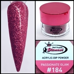 2 in 1 Acrylic & Dip PASSIONATE GLAM #184 1/2oz