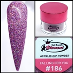 2 in 1 Acrylic & Dip FALLING FOR YOU #186 1/2oz
