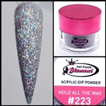 2 in 1 Acrylic & Dip HOLO ALL THE WAY #223 1/2oz