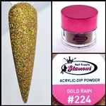 2 in 1 Acrylic & Dip GOLD RAIN #224 1/2oz