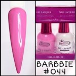Glamour GEL POLISH / NAIL LACQUER DUO BARBBIE #044