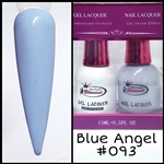 Glamour GEL POLISH / NAIL LACQUER DUO BLUE ANGEL #093