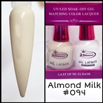 Glamour GEL POLISH / NAIL LACQUER DUO ALMOND #094