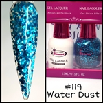 GEL POLISH / NAIL LACQUER DUO WATER DUST #119