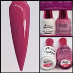 Glamour GEL POLISH / NAIL LACQUER DUO PURPURA #150