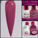 Glamour GEL POLISH / NAIL LACQUER DUO GO ALL THE WAY #152