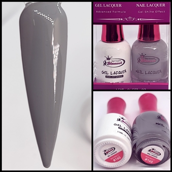 Glamour GEL POLISH / NAIL LACQUER DUO WHO WAS IT #160