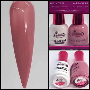 Glamour GEL POLISH / NAIL LACQUER DUO I CHOOSE YOU #171