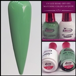 Glamour GEL POLISH / NAIL LACQUER DUO GRASSY #176