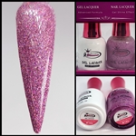 Glamour GEL POLISH / NAIL LACQUER DUO FALLING FOR YOU #186