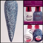 Glamour GEL POLISH / NAIL LACQUER DUO GO WITH THE FLOW #193