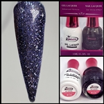 Glamour GEL POLISH / NAIL LACQUER DUO GALAXY AND MORE #230