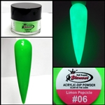 2 in 1 Acrylic & Dip GLOW "LIMON POPCICLE" #06 1/2oz