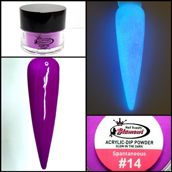 2 in 1 Acrylic & Dip GLOW "SPANTANEOUS" #14 1/2oz