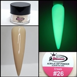 2 in 1 Acrylic & Dip GLOW "CREAM" #26 1/2oz