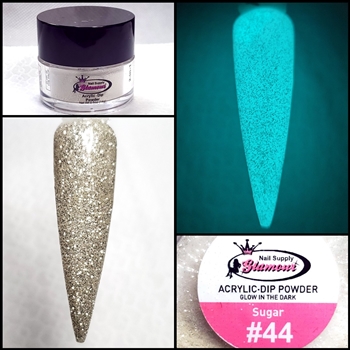 2 in 1 Acrylic & Dip GLOW "SUGAR" #44 1/2oz