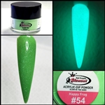 2 in 1 Acrylic & Dip GLOW "HAPPY FROG" #54 1/2oz