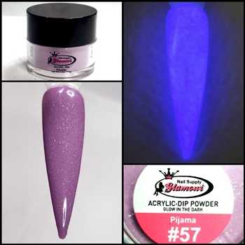 2 in 1 Acrylic & Dip GLOW "PIJAMA" #57 1/2oz