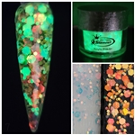 Glamour AB Acrylic Glitter (Glow in the Dark) 1 oz # 7