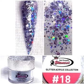 Glamour GLITTER Acrylic Powders 1 oz