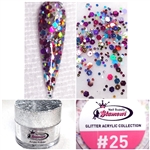 Glamour GLITTER Acrylic Powders 1 oz