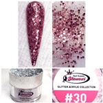 Glamour GLITTER Acrylic Powders 1 oz