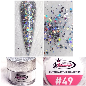 Glamour GLITTER Acrylic Powders 1 oz