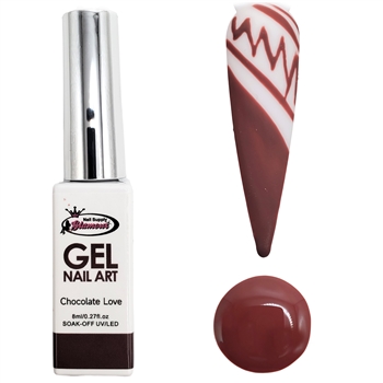 Gel Nail Art Liners (Chocolate Love)