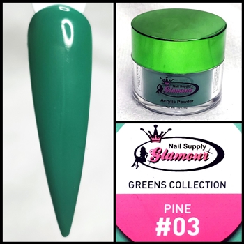 Glamour GREENS Acrylic collection