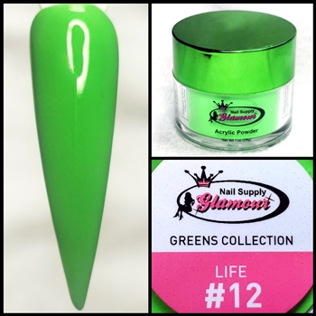 Glamour GREENS Acrylic collection