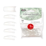 Glamour Square Nail Tips ( clear ) 50pcs Bag #1