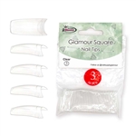 Glamour Square Nail Tips ( clear ) 50pcs Bag #3